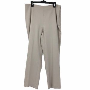 Talbots Stretch Classic Straight Zip Pants Size 16